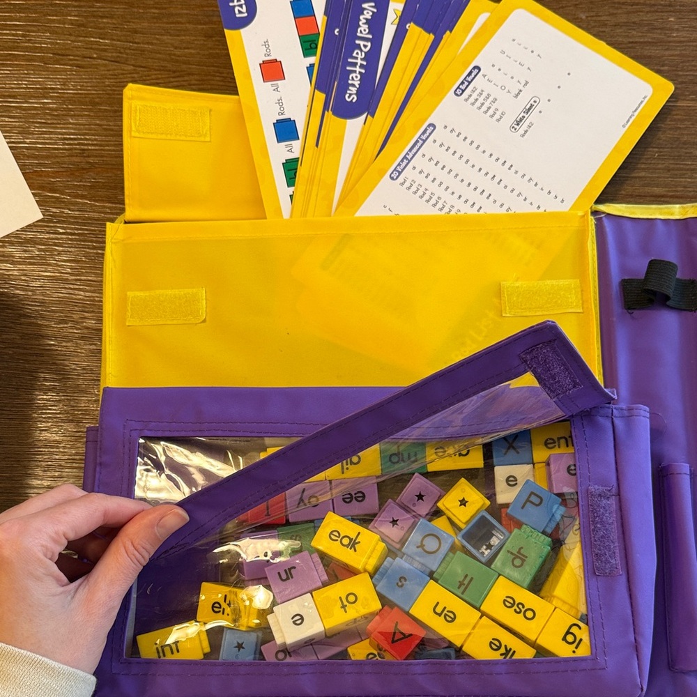 Reading Rods Phonics Activity Set - Purple - Picture 3 of 5
